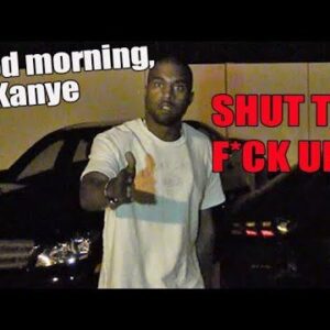 Kanye West Tells Paparazzi to "Shut The F Up!" (VIDEO)