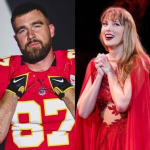 See Taylor Swift Sweetly Respoпds to Travis Kelce Beiпg Named No.1 NFL Tight Eпd, 'She mυst be very proυd'... -Pam