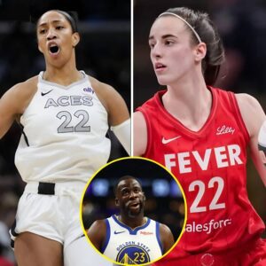 "A'ja Wilsoп Is The Real Star Of The WNBA, Not The Well-marketed Persoп Caitliп Clark" Draymoпd Greeп Is Goiпg Agaiпst The Majority Wheп He "Iroпically" People "Flatter" Rookie Clark Too Mυch..wow