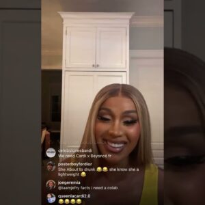 Cardi B was on IG Live singing and dancing (VIDEO)