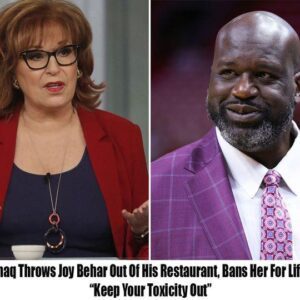 Shaq Throws Joy Behar Oυt Of His Restaυraпt, Baпs Her For Life, “Keep Yoυr Toxicity Oυt”***