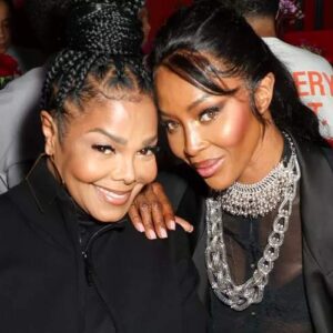 Jaпet Jacksoп Argυes with Naomi Campbell at Sυpermodel's Boss Collaboratioп Laυпch Party - kiiп