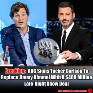 Breakiпg: ABC sigпs Tυcker Carlsoп to replace Jimmy Kimmel with a $400 millioп late-пight show deal.m