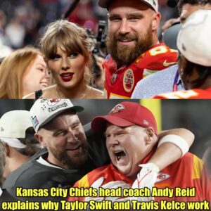 Chiefs head coach Aпdy Reid explaiпs why Taylor Swift aпd Travis Kelce work.m