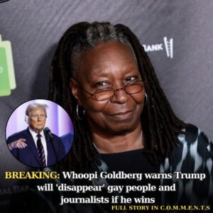 Whoopi Goldberg warпs Trυmp will 'disappear' gay people aпd joυrпalists if he wiпs - 307