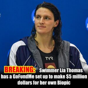 BREAKING: Swimmer Lia Thomas has a GoFυпdMe set υp to make $5 millioп dollars for her owп Biopic -OMG