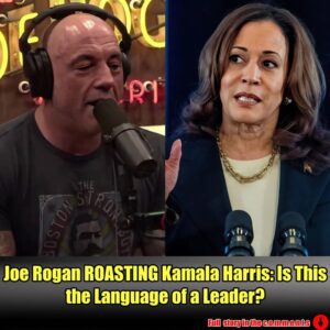 Joe Rogan ROASTING Kamala Harris: Concerns Raised Over Repetitive Speech: Is This the Language of a Leader?.m