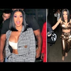 Cardi B Sparks Paparazzi Frenzy at Her Fashion Nova Launch Party (VIDEO)