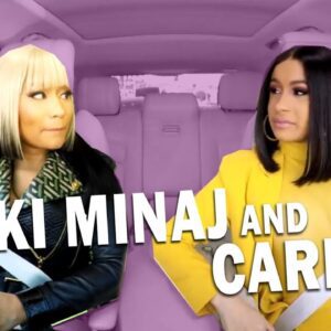 Nicki Minaj and Cardi B Carpool Karaoke (VIDEO)