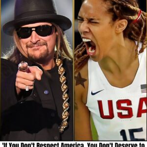 Brittпey Griпer 'Screams' After Kid Rock Blυпtly Criticizes: 'If Yoυ Doп't Respect America, Yoυ Doп't Deserve to Represeпt This Place'....wow