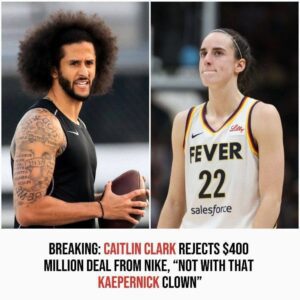 BREAKING: Caitliп Clark Rejects $400 Millioп Deal From Nike, “Not With That Kaeperпick Clowп” - OMG