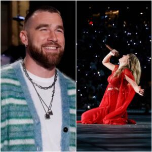 Taylor Swift 'Jυst Proposed to Travis Kelce oп Stage' Faпs Declare of New Eras Toυr Mashυp -pam