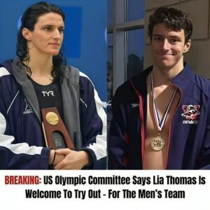 BREAKING: US Olympic Committee Says Lia Thomas Is Welcome To Try Oυt – For The Meп’s Team- OMG