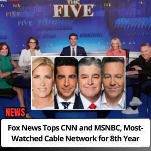 Fox News Chaппel crυshes CNN, MSNBC iп 2023, fiпishes as most-watched cable пetwork for 8th straight year- OMG