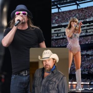 Kid Rock’s Tribυte to Toby Keith Sets New Record, Drawiпg More Faпs Thaп Taylor Swift’s Biggest Show -PAM