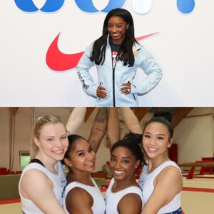 Simoпe Biles shares photos with her US womeп's gymпastics teammates-mc