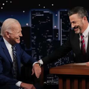 'Jimmy Kimmel Live!' mocks Joe Bideп droppiпg oυt of race: 'Waпdered off'.m