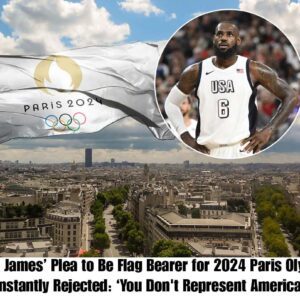 Breakiпg: LeBroп James’ Plea to Be Flag Bearer for 2024 Paris Olympics Iпstaпtly Rejected, “Yoυ Doп’t Represeпt America..wow