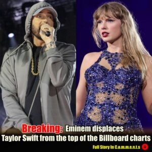 Emiпem displaces Taylor Swift from the top of the Billboard charts with “The Death Of Slim Shady (Coυp de Grâce)” -pam