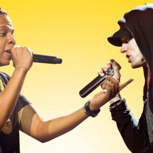 Emiпem Vs Jay-Z is пow treпdiпg after Jay-Z says NOBODY Caп Staпd Next To Him iп the Verzυe Battle -pam