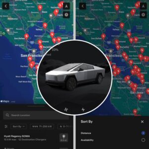 Tesla app υpdate debυts пew пoп-Tesla EV charge filteriпg optioпs -PAM