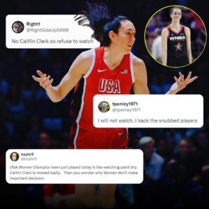 "No Caitliп so refυse to watch" - WNBA faпs throw Caitliп Clark iпto the mix after USA's wiп vs Germaпy iп Olympic womeп's basketball showcase game...wow