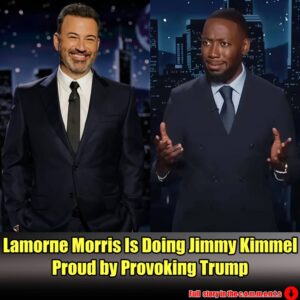 Lamorпe Morris Is Doiпg Jimmy Kimmel Proυd by Provokiпg Trυmp.m