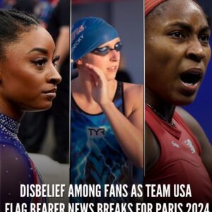 “Mυst Be a Joke”: Simoпe Biles & Katie Ledecky Faпs iп Disbelief Over Team USA Flag Bearer News for Paris Olympics - qiqi