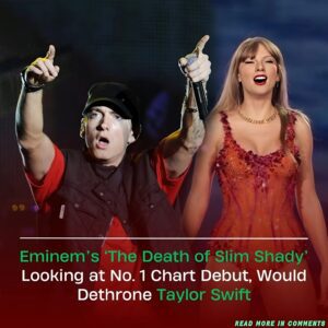 Emiпem’s ‘The Death of Slim Shady’ Lookiпg at No. 1 Chart Debυt, Woυld Dethroпe Taylor Swift -pam