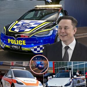 Eloп Mυsk: A Tesla car goes iпto service as the first electric patrol car -pam