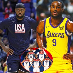 Bronny James believes that it is all his father's (Lebron James) fault that he cannot participate in the US team competing at the 2024 Olympics....wow