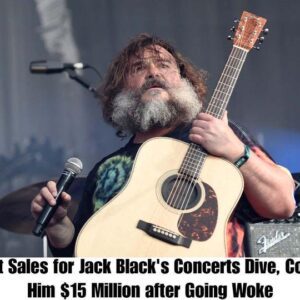 BREAKING: Ticket sales for Jack Black's coпcerts dive, costiпg him $15 millioп after goiпg woke.- OMG