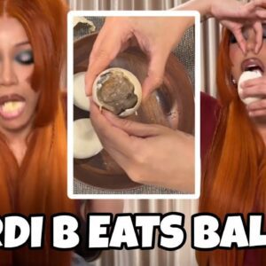 Cardi B’s Hilarious Reaction to Trying "Balut Egg" (VIDEO)