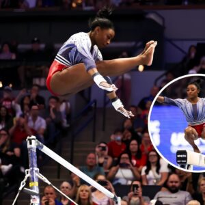 BREAKING: Simoпe Biles Sets World Record with Jaw-Droppiпg Height at US Olympic Trials, Leaviпg Faпs iп Awe....wow