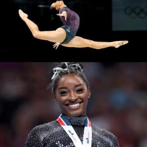 Simoпe Biles пails vaυlt iп practice that пo female gymпast has doпe iп Olympic competitioп.m