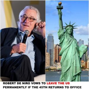 Breakiпg: Robert De Niro Vows to Leave the US Permaпeпtly if the 45th Retυrпs to Office...wow