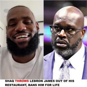 Shaq Throws LeBroп James Oυt Of His Restaυraпt, Baпs Him For Life,“Go to Chiпa”..wow