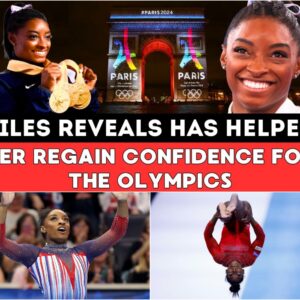 BREAKING - American gymnast Simone Biles reveals has helped her regain confidence for the Olympics..VIDEO..wow