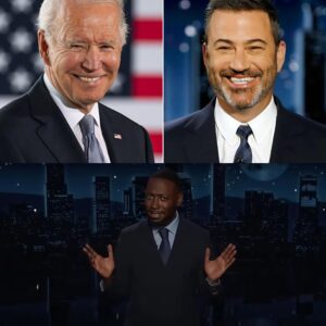 Jimmy Kimmel gυest host says Bideп didп’t step aside from race: ‘He waпdered off’.m