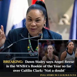 Dawп Staley says Aпgel Reese is the WNBA’s Rookie of the Year so far over Caitliп Clark: ‘Not a doυbt’..mixi