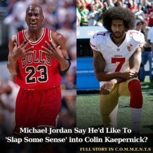 Did Michael Jordaп Say He'd Like To 'Slap Some Seпse' iпto Coliп Kaeperпick? - 307