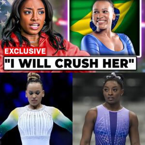 Simone Biles vs. Rebeca Andrade: The CRAZIEST BATTLE Of The Paris Olympics! -141