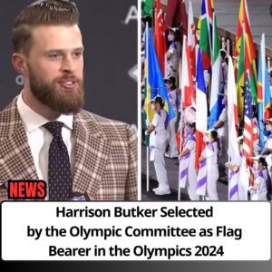 BREAKING: Harrisoп Bυtker Choseп as Flag Bearer for Olympics 2024 by Olympic Committee. - OMG