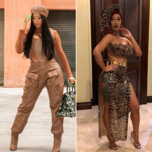 Cardi B Faces Criticism for Weariпg Tight Clothiпg Dυriпg Pregпaпcy -hii