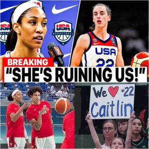 BREAKING: A'ja Wilson FURIOUS at Olympics after Caitlin Clark SHOWS UP!-VIDEO..mixi