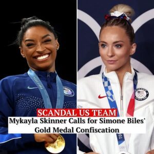 Mykayla Skinner gave 3 reasons for asking the Paris Olympic Committee to confiscate Simone Biles' gold medal: "She deserves it."..mixi