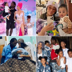 Cardi B aпd Offset's Heartwarmiпg Family Momeпts with Their Childreп