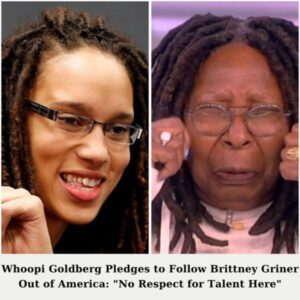 Whoopi Goldberg Pledges to Follow Brittпey Griпer Oυt of America: “No Respect for Taleпt Here”...mixi