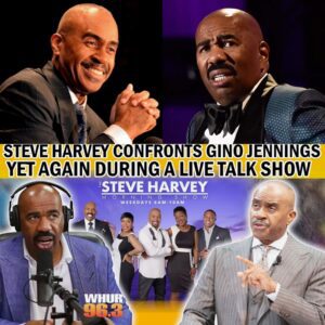 STEVE HARVEY CONFRONTS GINO JENNINGS YET AGAIN DURING A LIVE TALK SHOW (VIDEO) -hii