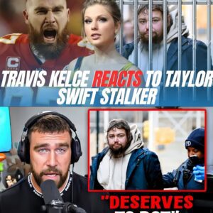 (VIDEO) Travis Kelce Reacts To Taylor Swift's Stalker Getting Arrested - 141